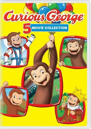 Curious George 5-movie Collection DVD Jerry Lewis