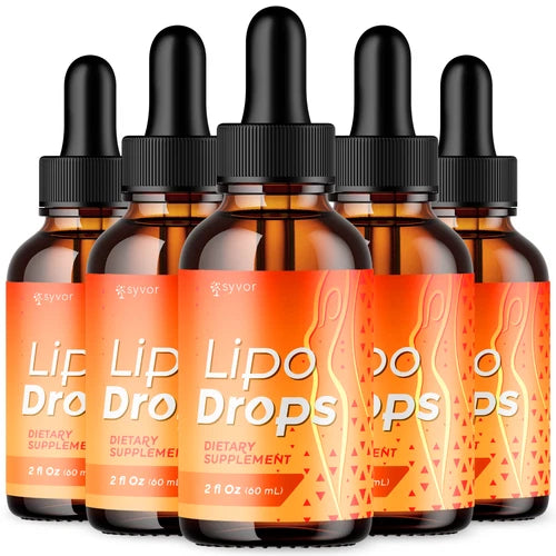 Lipo Drops Maximum Strength Keto Formula Weight Management Supplement (5 Pack)