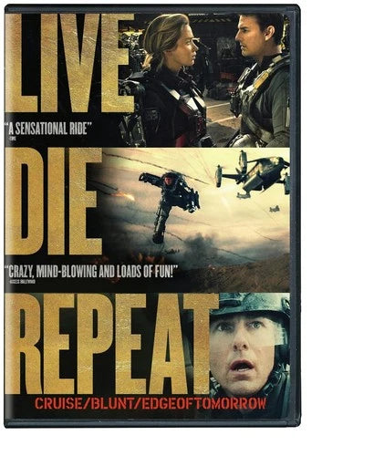 Edge of Tomorrow DVD Tom Cruise