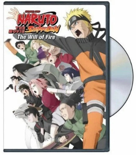 Naruto Shippuden the Movie The Will of Fire DVD