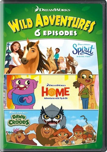 DreamWorks 6 Wild Adventures DVD Amber Frank