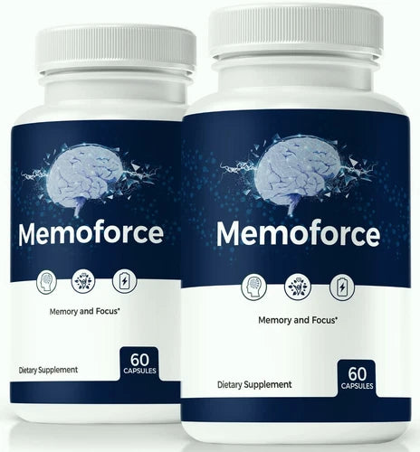 (2 Pack) Memoforce Brain Health Booster for Memory, Cognitive Health & Wellness