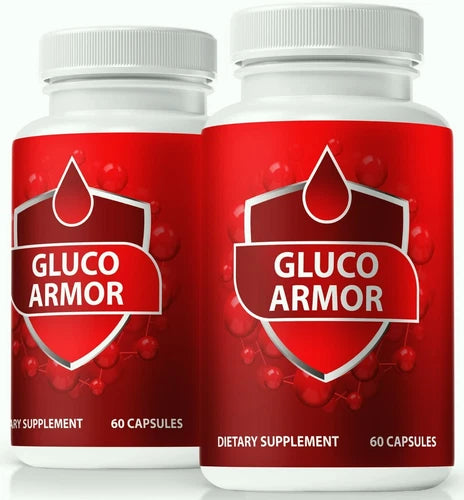 (2 Pack) Gluco Armor Heart Health Pills, GlucoArmor for Blood Support