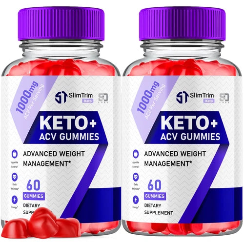 SlimTrim Keto Gummies Support Weight Goals, Daily Balance & Energy (2 Pack)