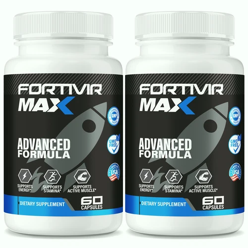 (2 Pack) Fortivir Max Capsules for Men, FortivirMax Male Health Support Formula