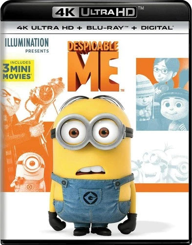 Despicable Me 4K UHD Blu-ray Steve Carell NEW