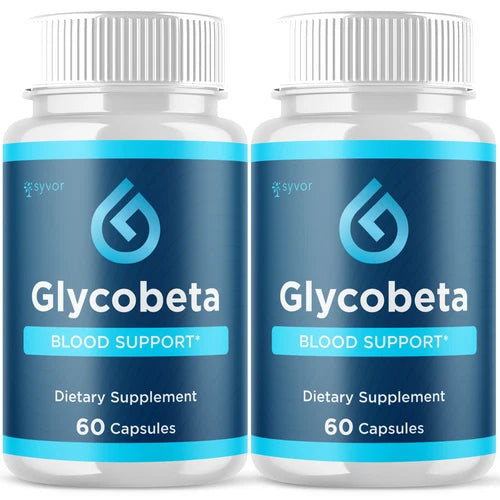 (2 Pack) Glycobeta Blood Balance Advanced Support Glycogen Vitamin 120 Capsules