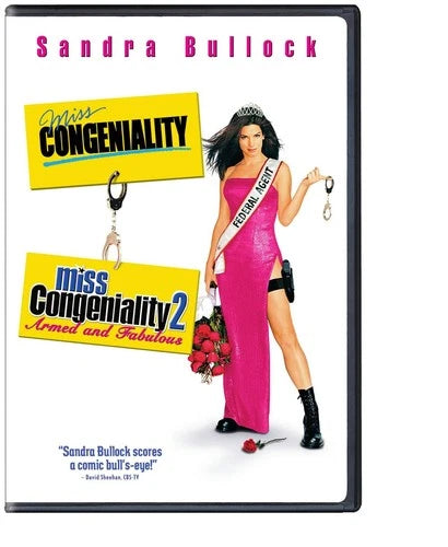 Miss Congeniality 1 and 2 DVD Sandra Bullock