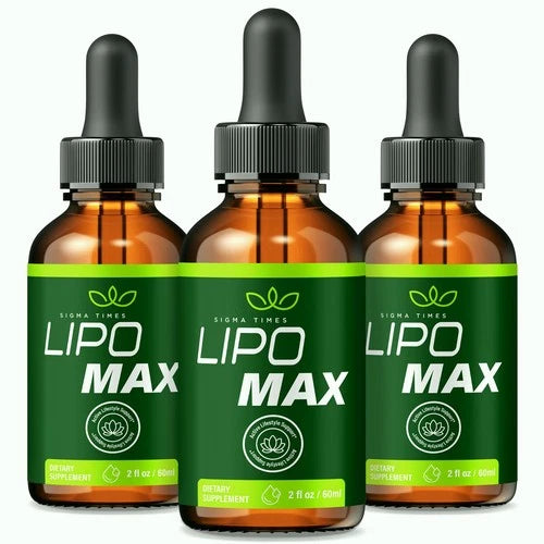 (3 Pack) Lipo Max - Advanced LipoMax Fat-Burning Support for Weight Loss