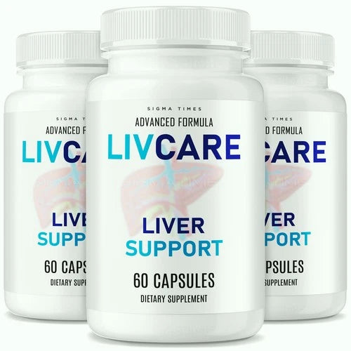 (3 Pack) LivCare – Natural Liv Care Liver Health Support Formula