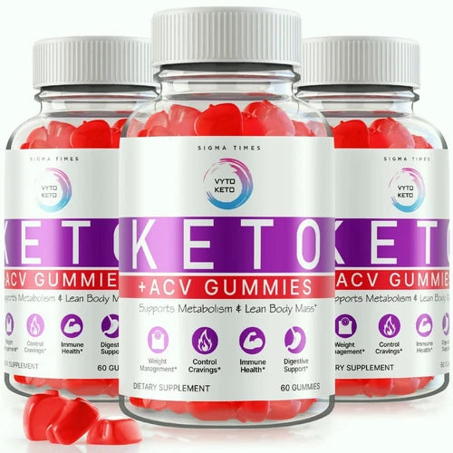 (3 Pack) VYTO Keto ACV Advanced Weight Loss Gummies to Burn Fat for Energy