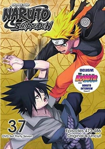 Naruto Shippuden Uncut DVD Set 37 DVD