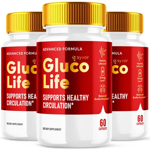Gluco Life Advanced Formula Sugar Support Natural Glyco Supplement 180 Capsules