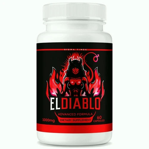 ElDiablo Capsules for Men - Premium Male Health Support Formula 60ct