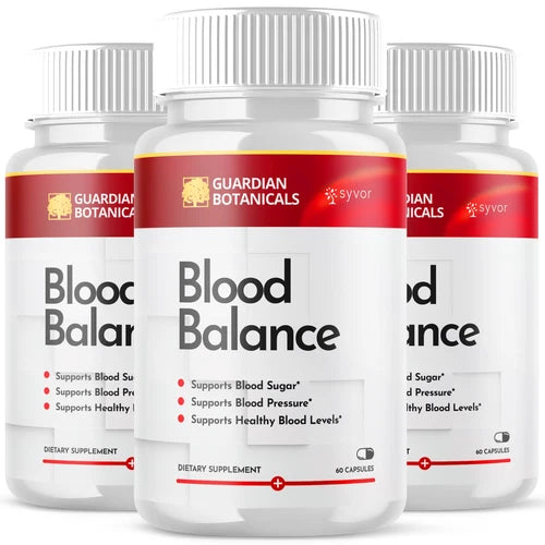 (3 Pack) Guardian Botanicals Blood Balance Advanced Glycogen Vitamin 180 Capsule