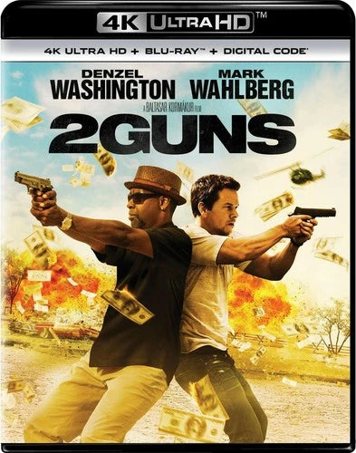 2 Guns 4K UHD Blu-ray Mark Wahlberg NEW