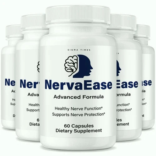 (5 Pack) NervaEase Capsules - Nerva Ease Nerve Health Support Formula