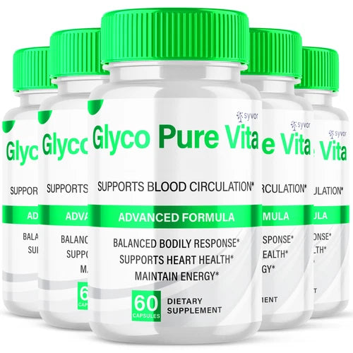 Glyco Pure Vita Advanced Formula Glycogen Max Support Supplement 300 Capsules