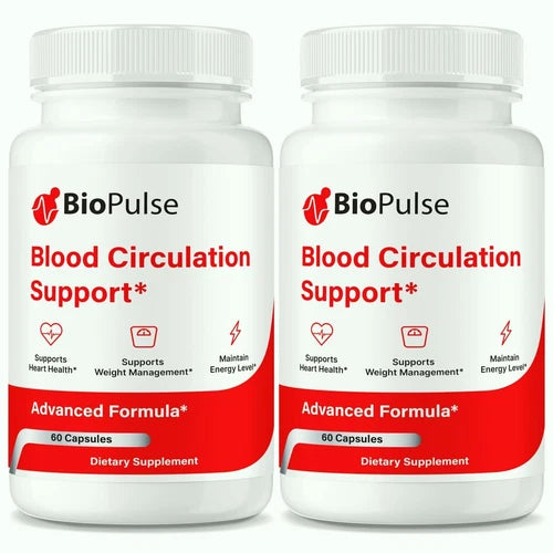 (2 Pack) BioPulse Glycogen Support Capsules, Advanced Blood Formula
