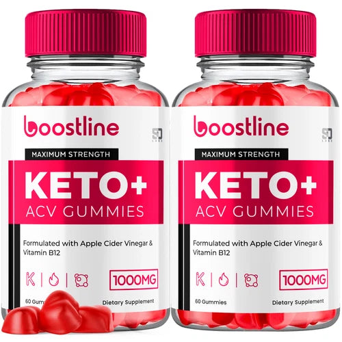 (2 Pack) Boostline Keto, Boost Line Keto ACV Weight Loss Gummies (120 Gummies)