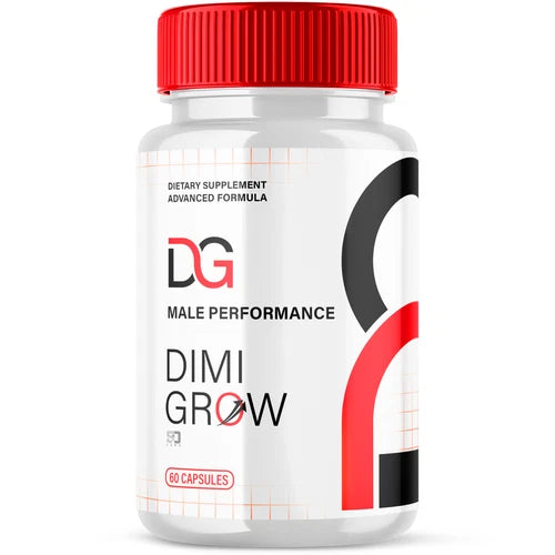 (1 Pack) Dimi Grow Male Pills, Maximize Energy, Vitality & Stamina 60 Capsules