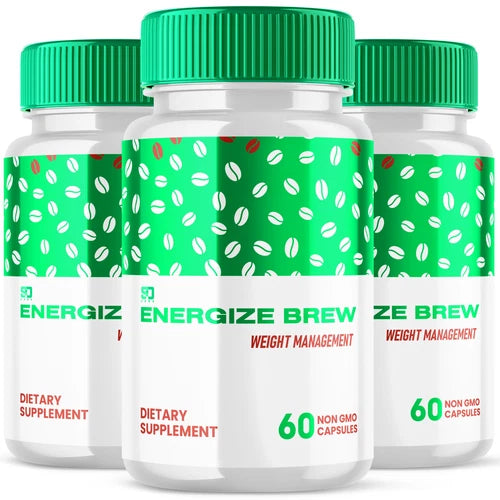 Energize Brew - Advanced Formula Natural Weight Support Supplement (3 Pack)