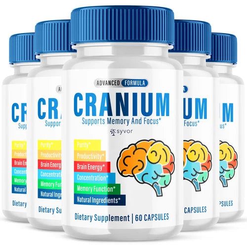 Cranium Advanced Nootropic Formula Supplement Brain Health Support 300 Capsules