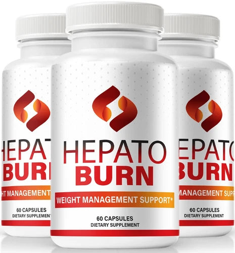 (3 Pack) HepatoBurn Pills To Support Weight Loss & Energy