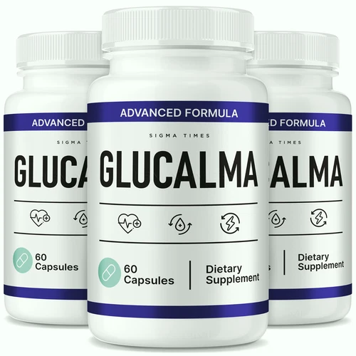 (3 Pack) Glucalma Capsules, Comprehensive Support for Blood, Heart & Circulation