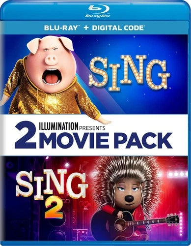 Sing / Sing 2 Blu-ray Matthew McConaughey