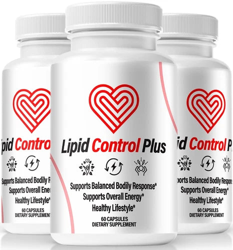 (3 Pack) Lipid Control Plus Blood Balance Support Pills