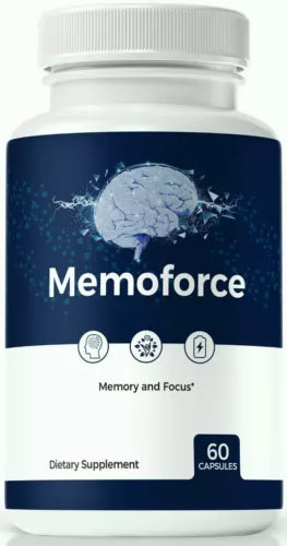 Memoforce Brain Health Booster for Memory, Cognitive Health & Wellness 60ct