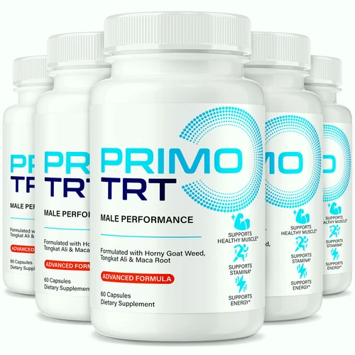(5 Pack) Primo TRT Pills for Men, PrimoTRT ME for Male Health Support
