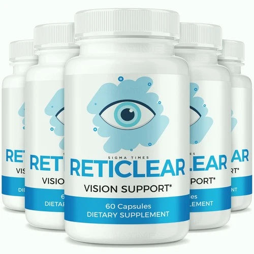 (5 Pack) Reticlear – Reti Clear Advanced Eye Support for Healthy Vision