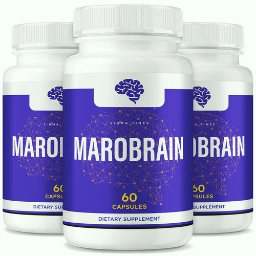(3 Pack) Marobrain Capsules - Premium Maro Brain Memory Support Supplement