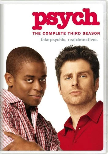 Psych The Complete Third Season DVD James Roday
