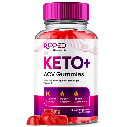 Ripped Results Keto, Ripped Results ACV Keto Gummies Weight Loss (60 Gummies)