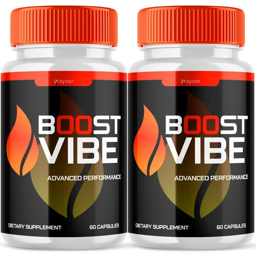 Boost Vibe for Men Advanced Vitality Support Formula Supplement 120 Capsules