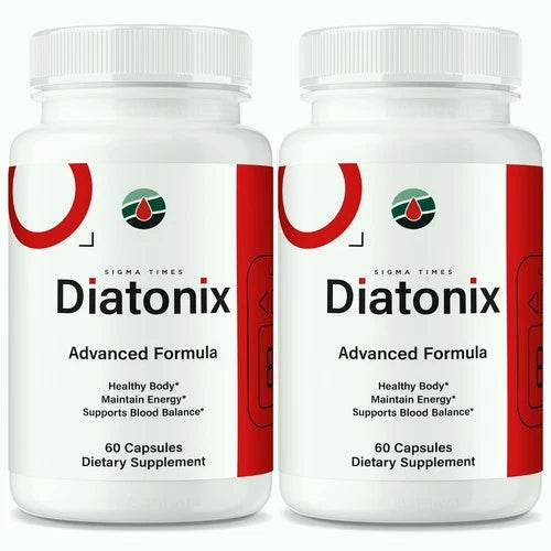 (2 Pack) Diatonix Capsules, Dia Tonix Advanced Blood Support Supplement