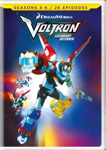 Voltron - Legendary Defender Seasons 3-6 DVD Josh Keaton