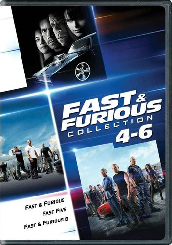 Fast & Furious Collection 4-6 DVD Vin Diesel