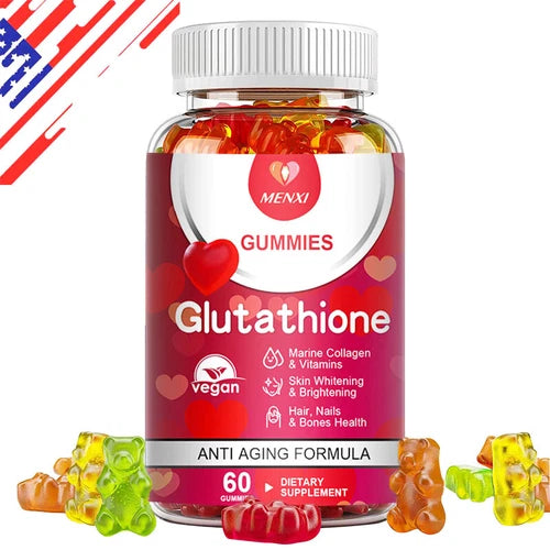 Skin Whitening Gummies Natural Anti Aging Supplement for Beauty