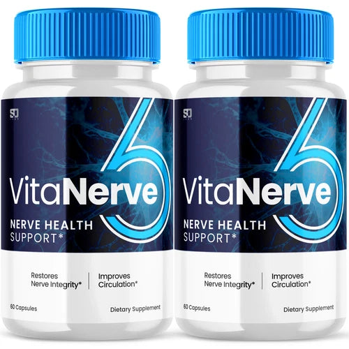 Vita Nerve 6 – Support for Nerve Health and Everyday Vitality (2 Pack)