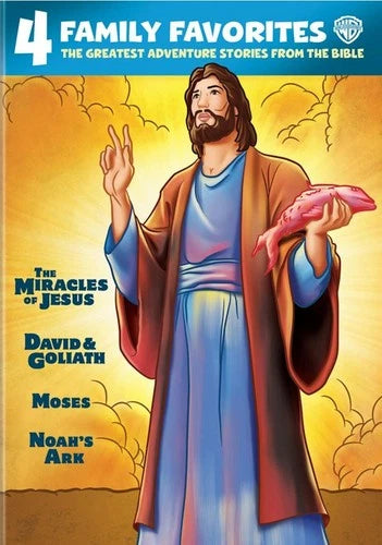 4 Family Favorites Greatest Adventures of the Bible DVD Marc Singer
