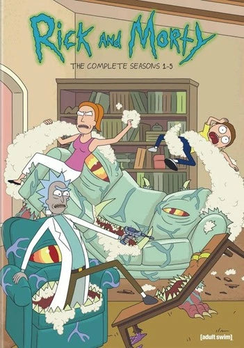 Rick and Morty Seasons 1-5 DVD
