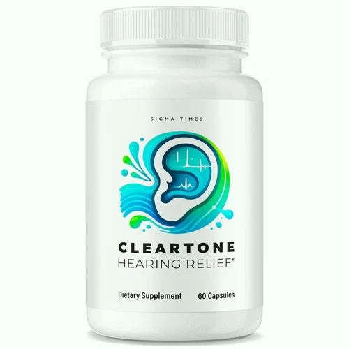 Cleartone Ear Health Capsules, ClearTone Pills for Tinnitus Support 60ct