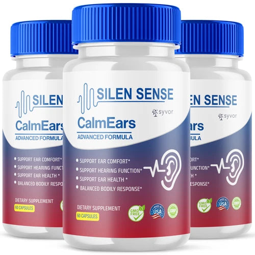 Silen Sense CalmEars Advanced Ear Health Support & Tinnitus Relief 180 Capsules