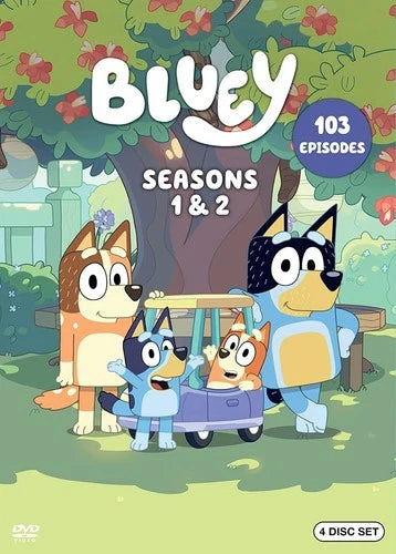 Bluey Complete Seasons One and Two DVD