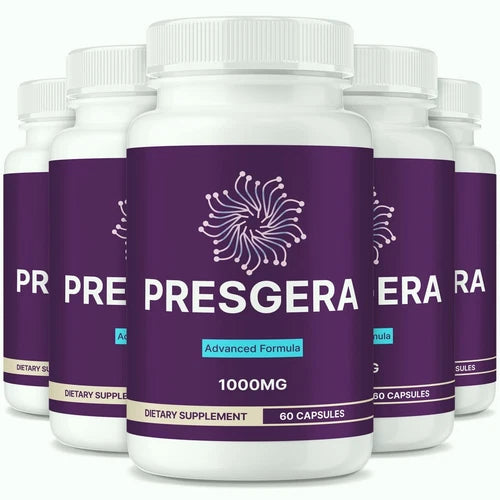 (5 Pack) Presgera Nerve Health Pills, Advanced Nerve Support Formula