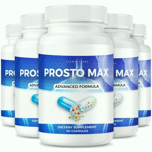 (5 Pack) Prosto Max for Men, ProstoMax Premium Prostate Health Support